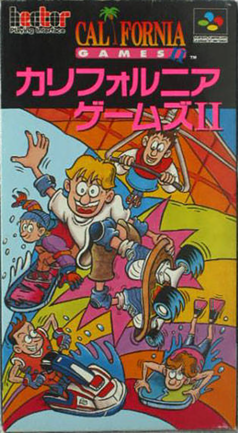 California Games 2 — box-2D (JP)