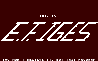 This is E.F. IGES - Interactive Game Editor System — sstitle (WOR)