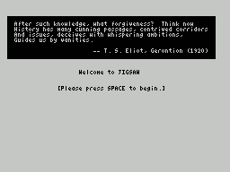 Jigsaw — ss (WOR)