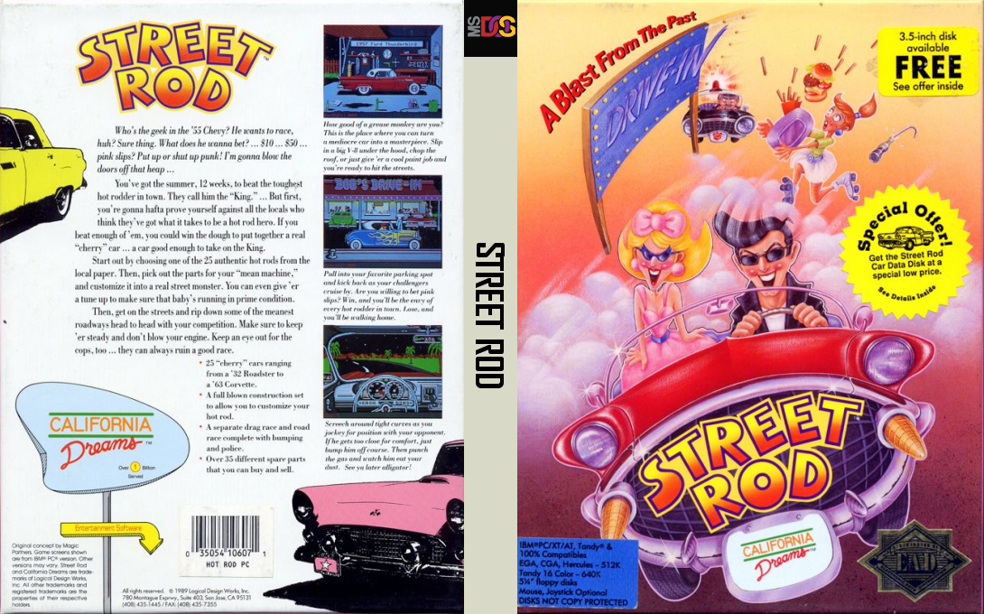 Street Rod — box-texture (US)