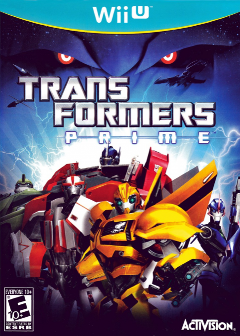 Transformers Prime - The Game box art