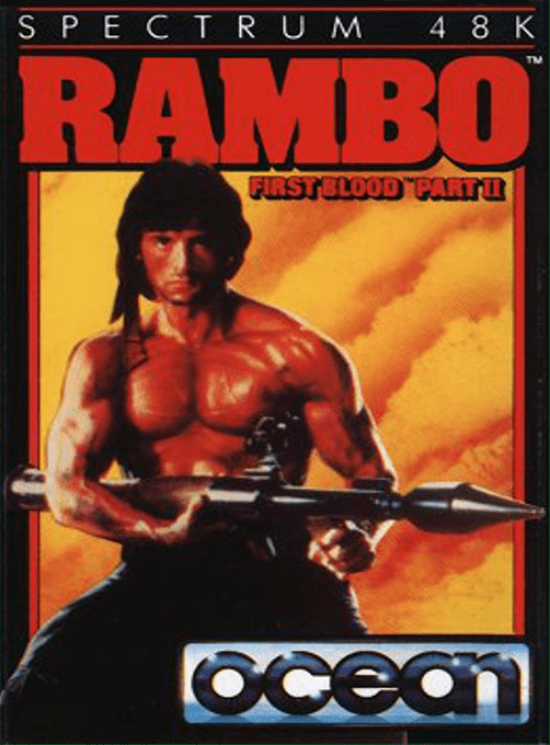 Rambo - First Blood Part 2 box art