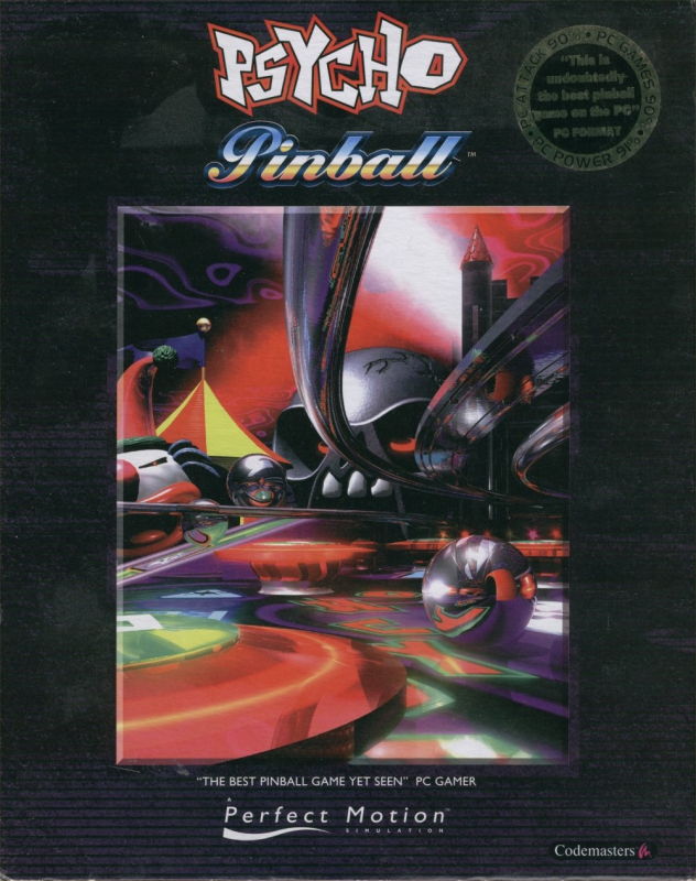 Psycho Pinball — box-2D (EU)