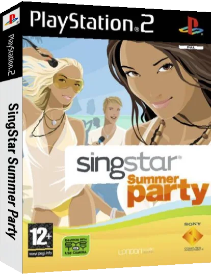 SingStar Summer Party — box-3D (EU)