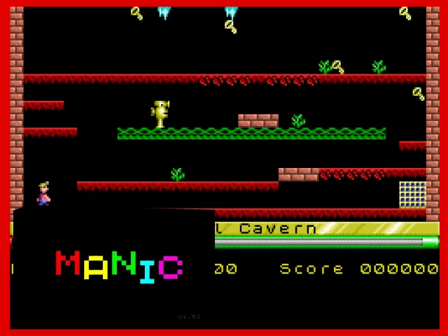Manic Miner — mixrbv2 (WOR)