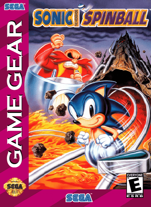 Sonic Spinball box art