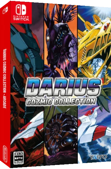 Darius Cozmic Collection - Arcade — box-3D (JP)