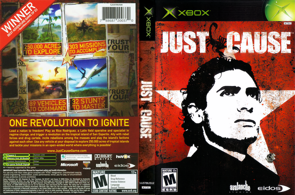 Just Cause — box-texture (US)