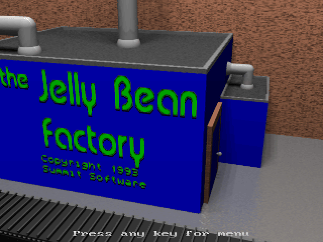 Jelly Bean Factory, The box art