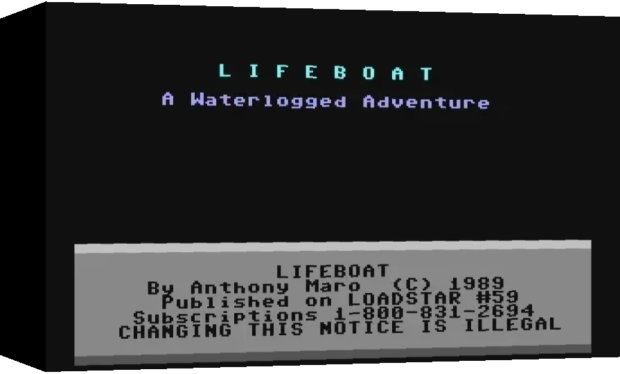 Lifeboat — box-3D (WOR)