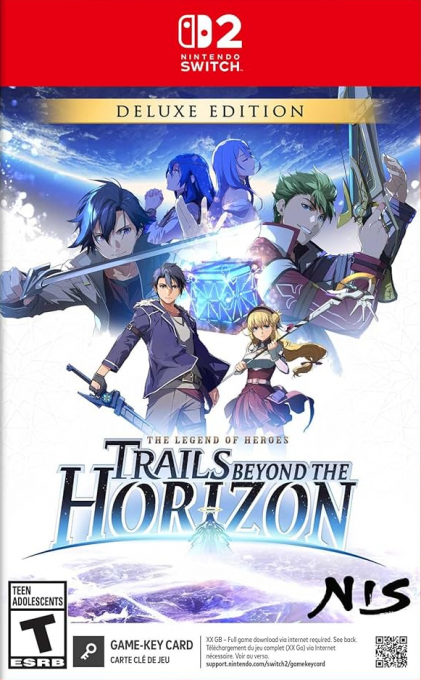 Legend of Heroes - Trails beyond the Horizon, The box art