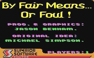 By Fair Means... or Foul! — sstitle (EU)