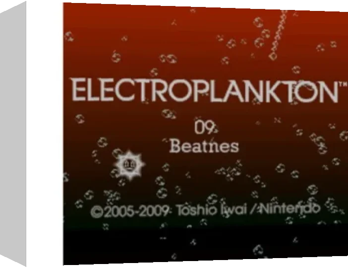 Electroplankton - Beatnes — box-3D (WOR)
