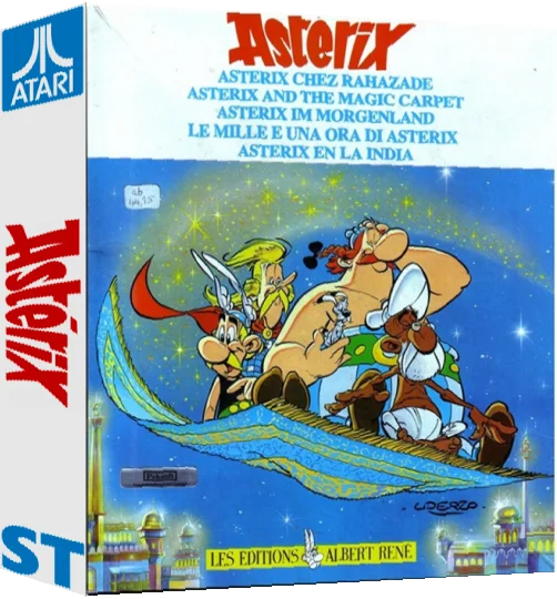 Asterix And The Magic Carpet — box-3D (EU)