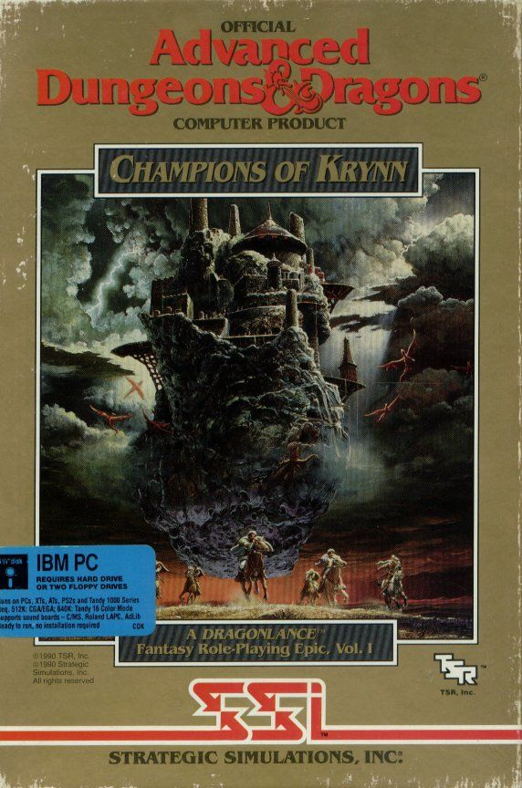 Champions Of Krynn box art