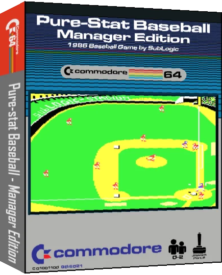 Pure-Stat Baseball : Manager Edition — box-3D (CUS)