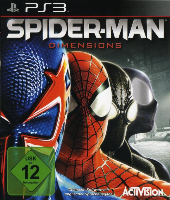 Spider-Man - Shattered Dimensions — box-2D (DE)