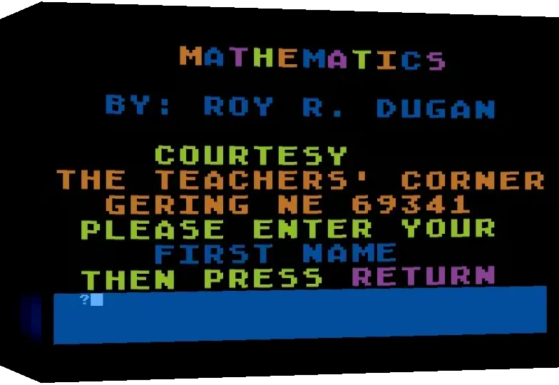 Mathematics — box-3D (WOR)