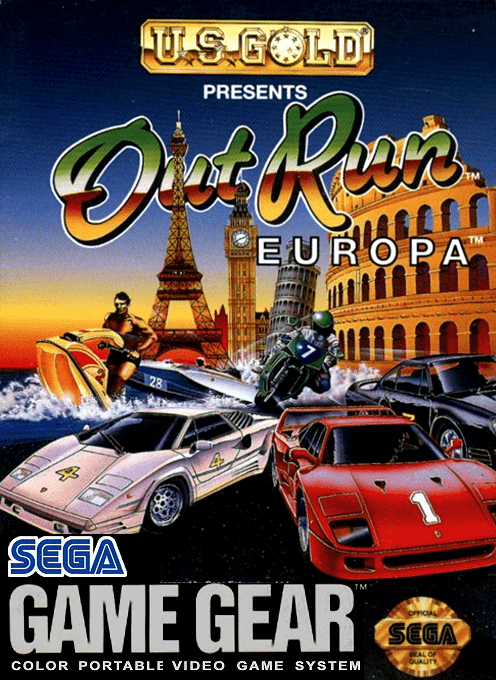 Out Run Europa box art