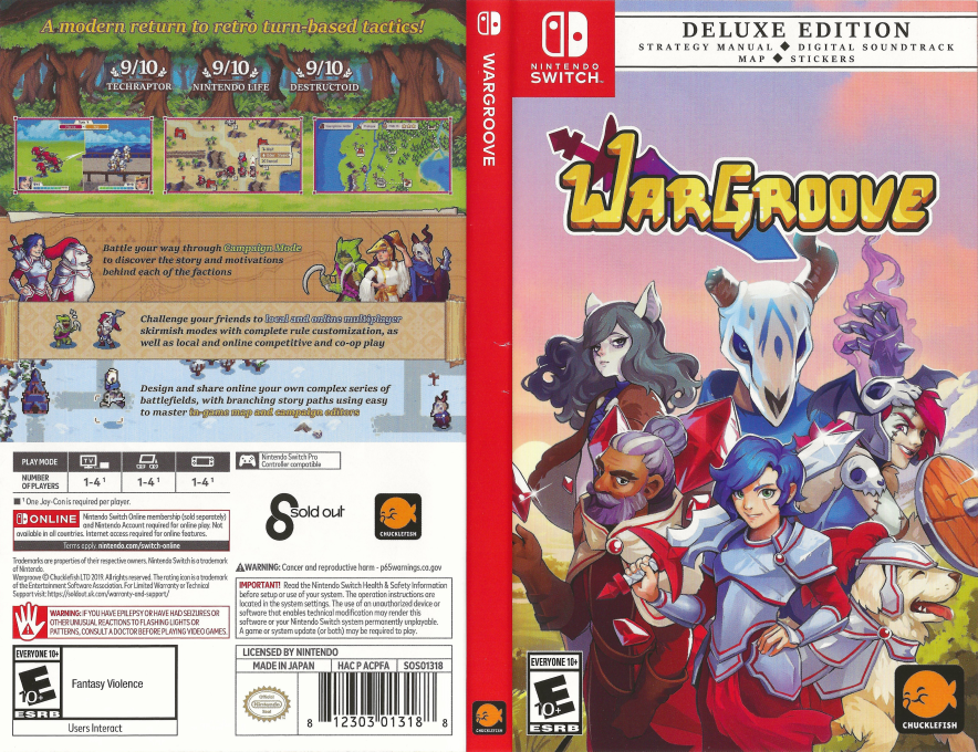 Wargroove — box-texture (US)