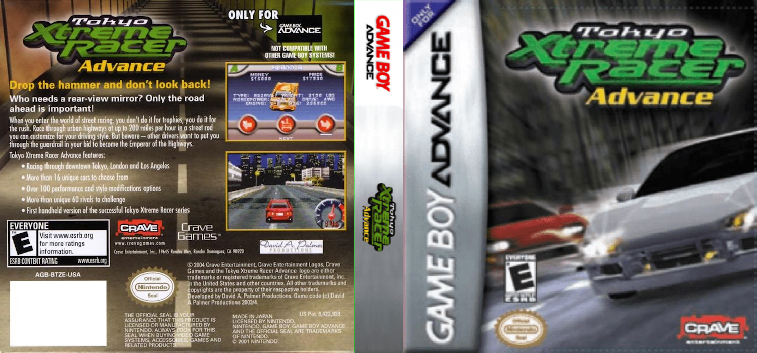 Tokyo Xtreme Racer Advance — box-texture (US)