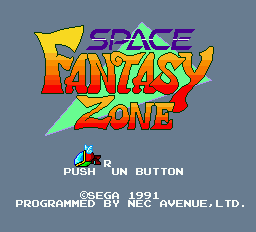 Space Fantasy Zone — sstitle (WOR)