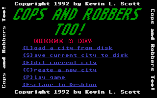 Cops And Robbers Too! — sstitle (WOR)