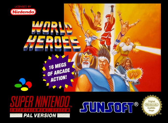 World Heroes — box-2D (EU)