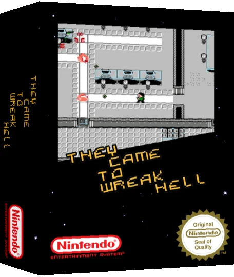 They Came to Wreak Hell — box-3D (SS)