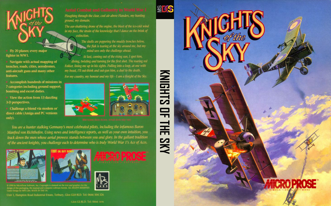 Knights Of The Sky — box-texture (EU)