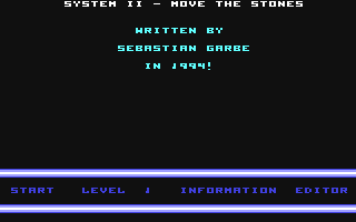 System II : Move the Stones — sstitle (WOR)