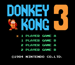 Donkey Kong 3 — sstitle (WOR)