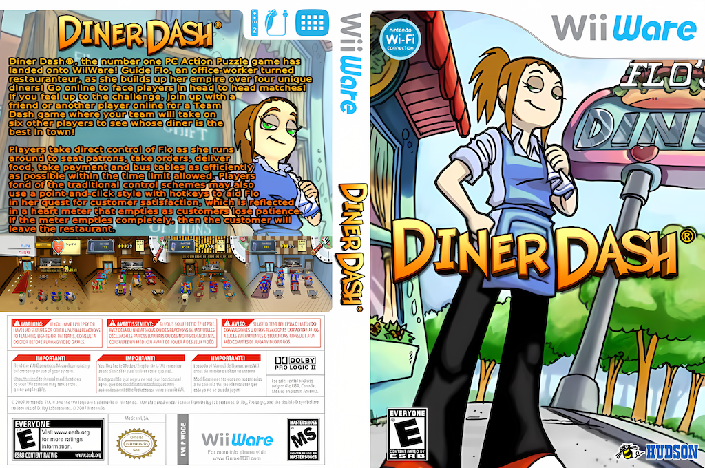 Diner Dash — box-texture (US)