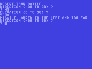 Desert Tank Battle — ss (WOR)