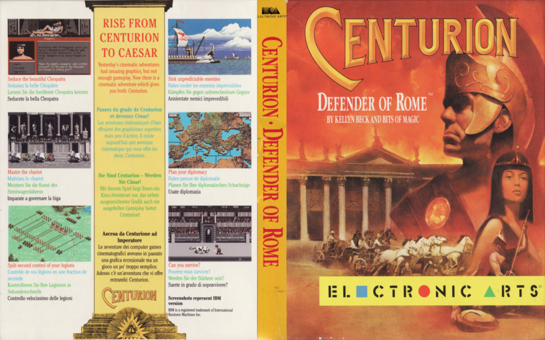 Centurion - Defender Of Rome — box-texture (EU)