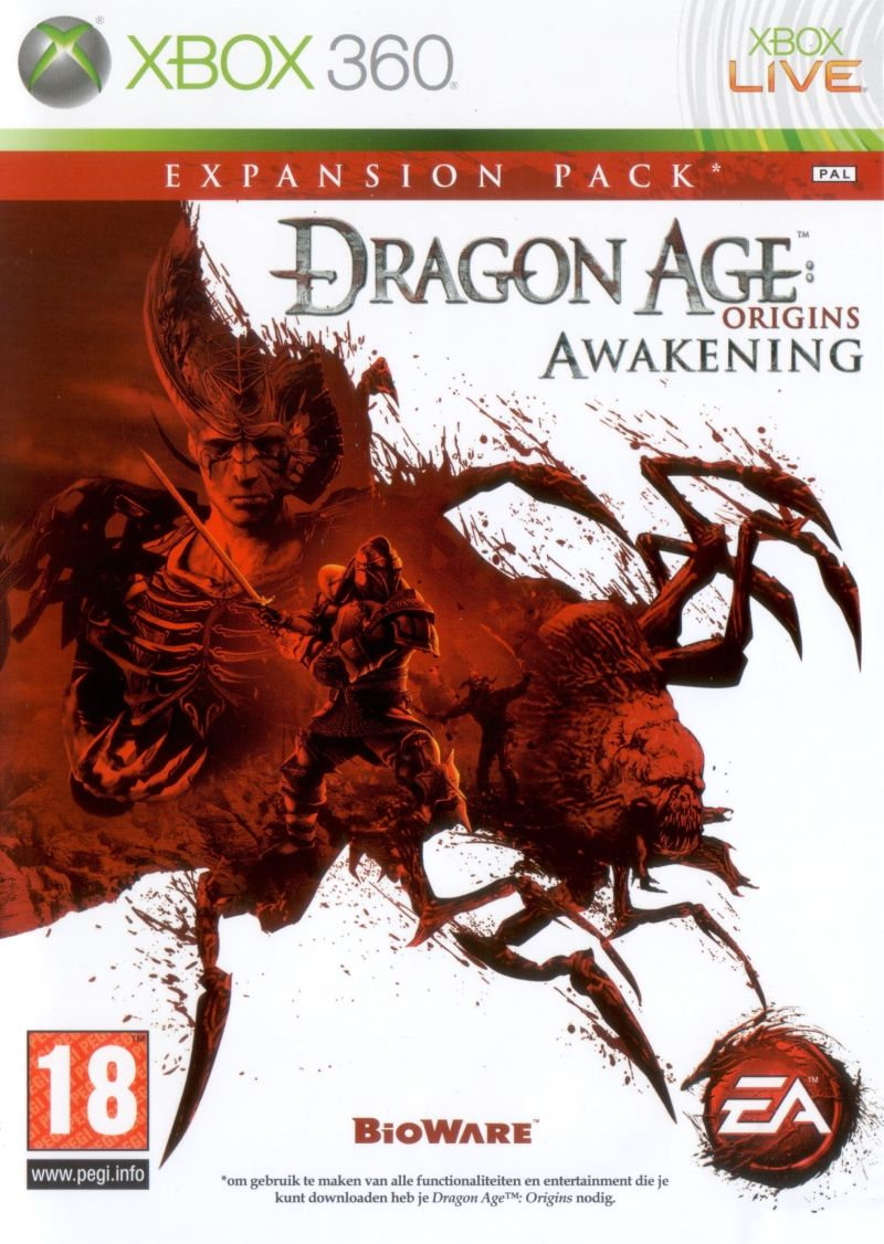 Dragon Age - Origins - Awakening — box-2D (EU)