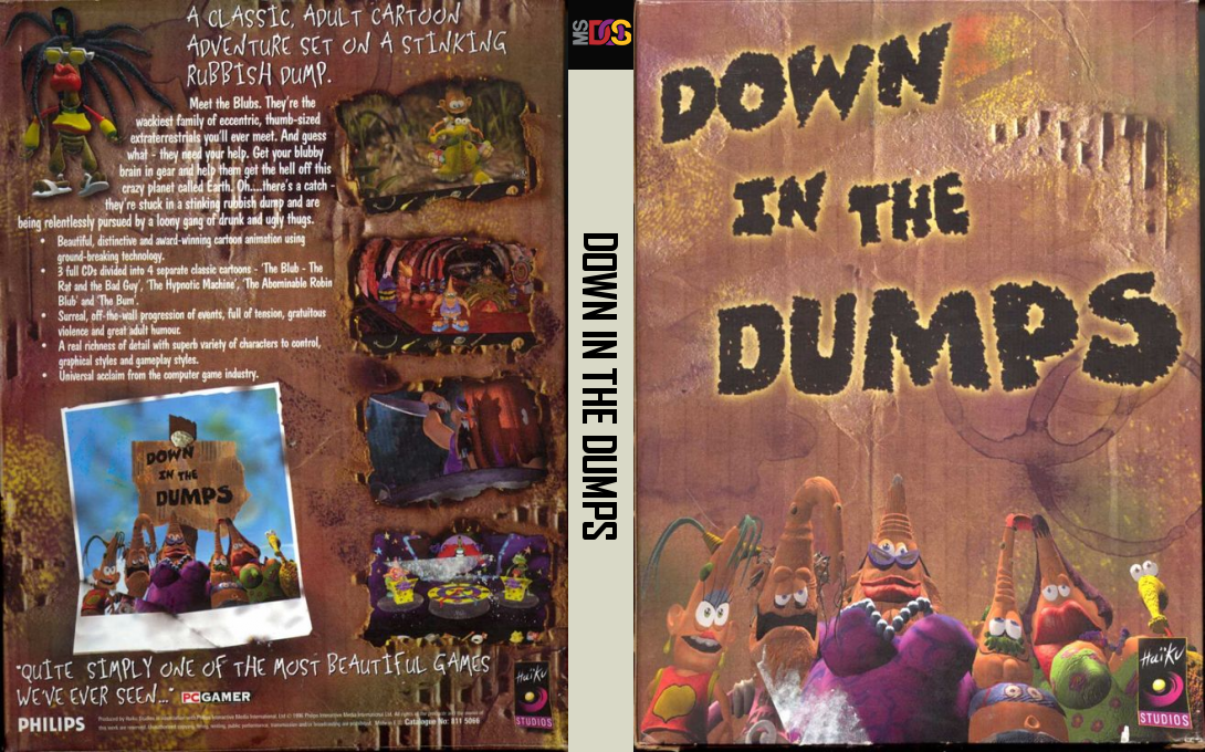 Down In The Dumps — box-texture (EU)