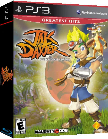 Jak And Daxter — box-3D (US)