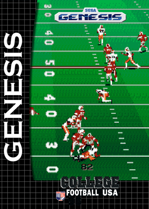 College Football Usa 96 — box-2D (SS)