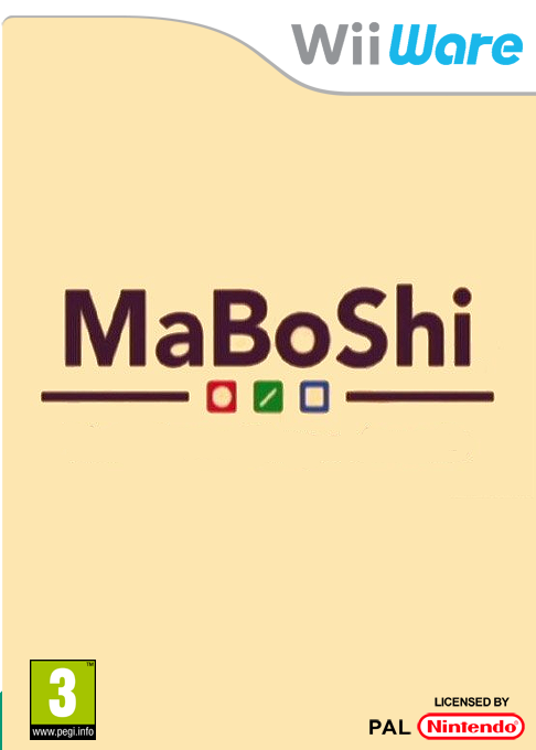 MaBoShi - The Three Shape Arcade — box-2D (EU)