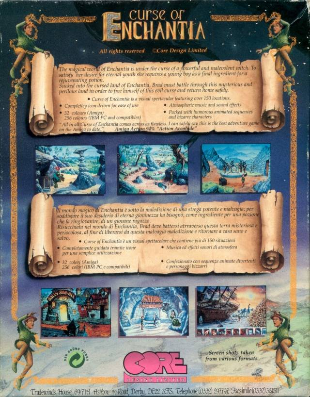 Curse of Enchantia — box-2D-back (EU)