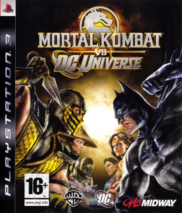 Mortal Kombat vs. DC Universe — box-2D (DE)