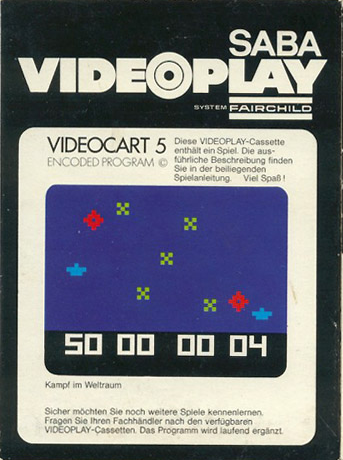 Videocart-5 - Space War — box-2D-back (DE)