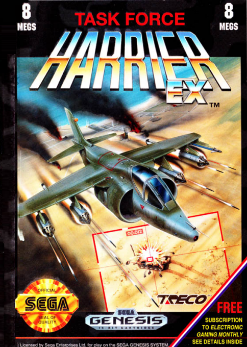 Task Force Harrier Ex box art