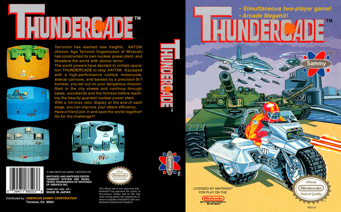 Thundercade — box-texture (US)