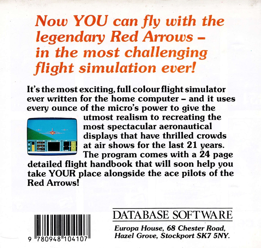 Red Arrows — box-2D-back (EU)