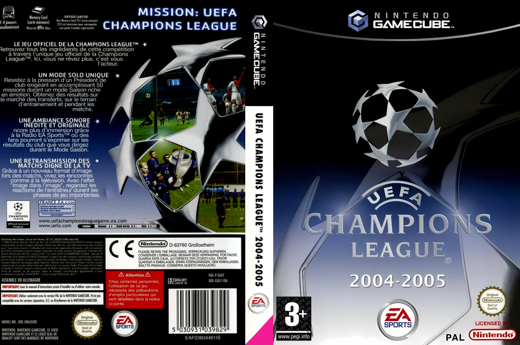 UEFA Champions League 2004-2005 — box-texture (FR)
