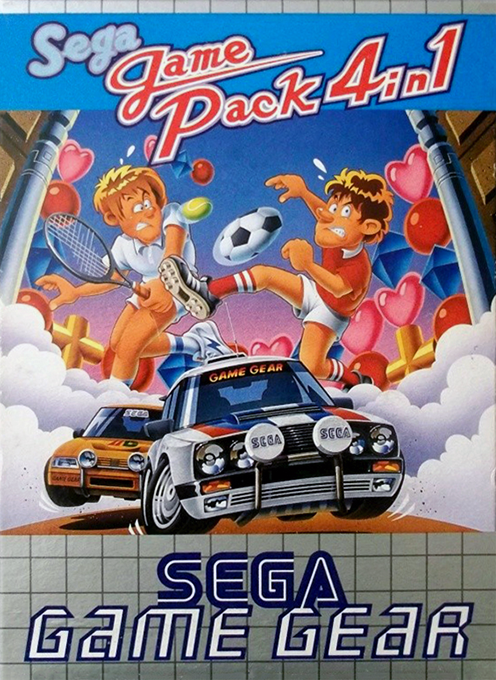Sega Game Pack 4 In 1 box art