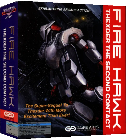 Fire Hawk - Thexder - The Second Contact — box-3D (US)