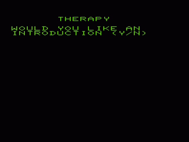 Therapy — sstitle (WOR)